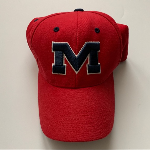 Top of the World Other - Ole Miss red baseball cap one fit Top of the World Other - Ole Miss red baseball cap one fit